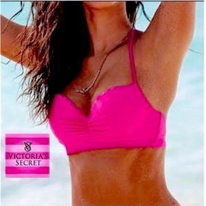 Victoria's Secret swim getaway halter bikini top